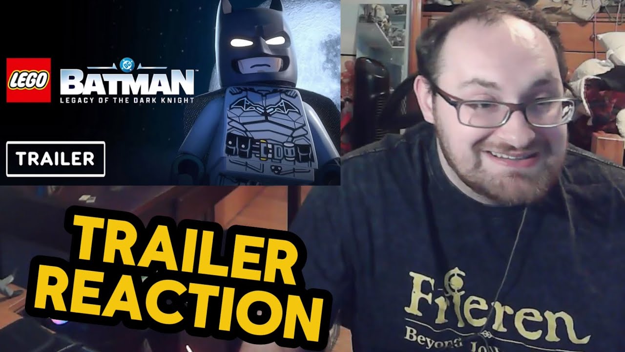 FINALLY A NEW LEGO GAME! | LEGO Batman: Legacy of the Dark Knight Trailer REACTION!