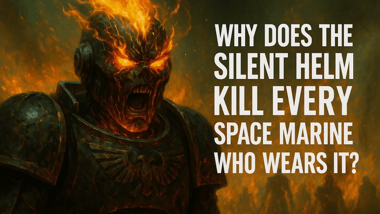 The Silent Helm: A Space Marine Relic That Kills All Who Attempt to Wear It| Warhammer 40k Full Lore