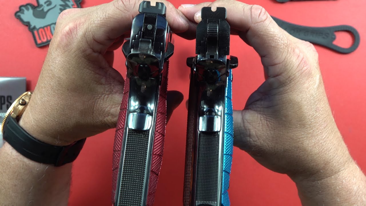 LOK Grips Thin Palm Swell GridLOK Aluminum 1911 grips review