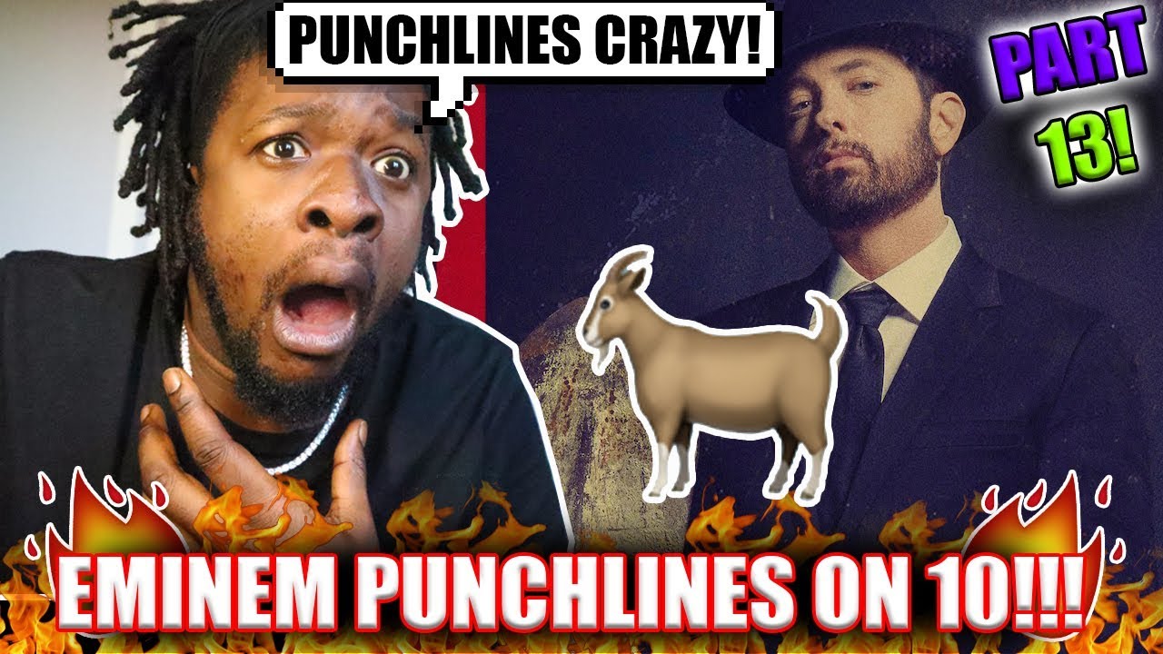 Eminem Punchlines On 10 ! | Eminem - Little Engine (REACTION!)