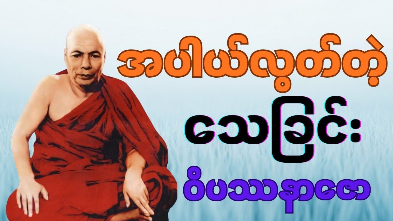သေချိန်မှာ ဝိပဿနာဇောရှိရင် အပါယ်မကျ#မိုးကုတ်တရားတော်များ #တရားတော်များ #တရားတော် 