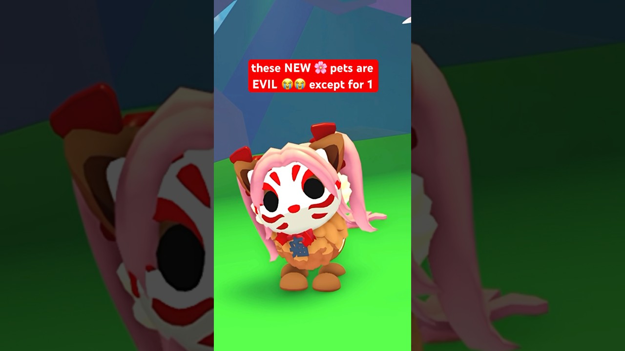 🌸 I guess I know which pet is my FAVORITE from the Cherry Blossom Festival 👀 #adoptme #roblox