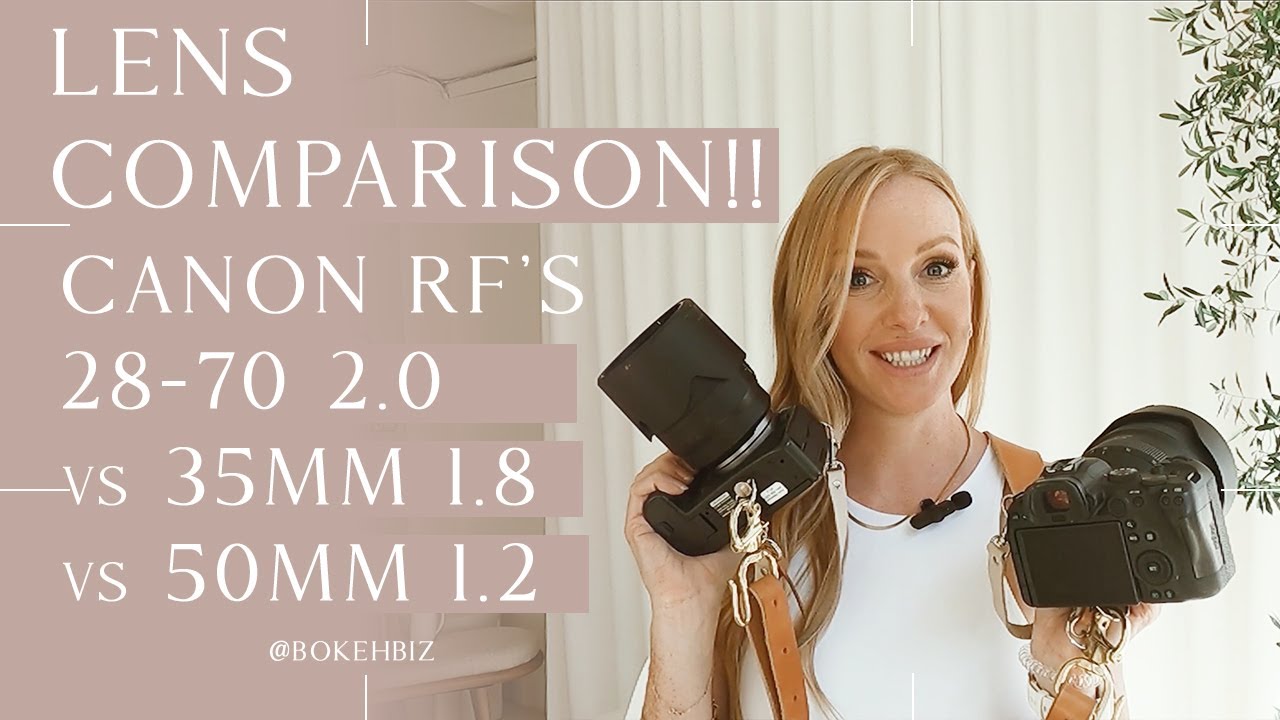 Canon RF Lens Comparisons!!! 28-70 2.0 vs 50mm 1.2 & 35mm 1.8