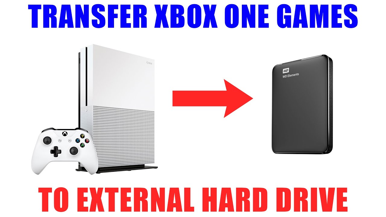 Xbox One Transfer Games to External Hard Drive [ How toTutorial ]