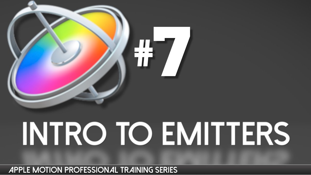 Intro to Emitters in Apple Motion - Apple Motion Professional Training 7