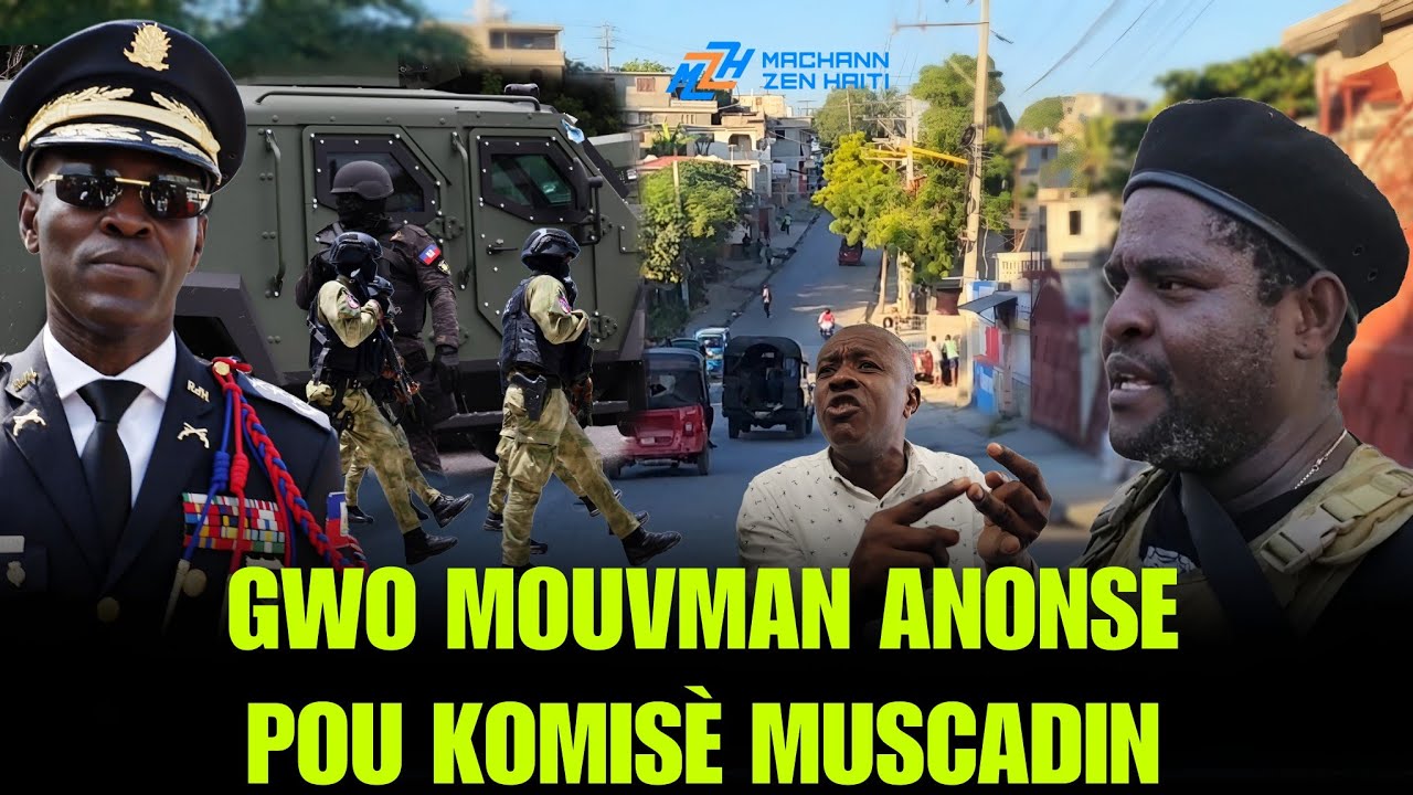 CHEF GANG BABEKYOU JWENN REPONS LAN! MEN FIGI LARI A APR&Egrave; M&euro;NAS YO! PNH AN ETA MAKSIMAL
