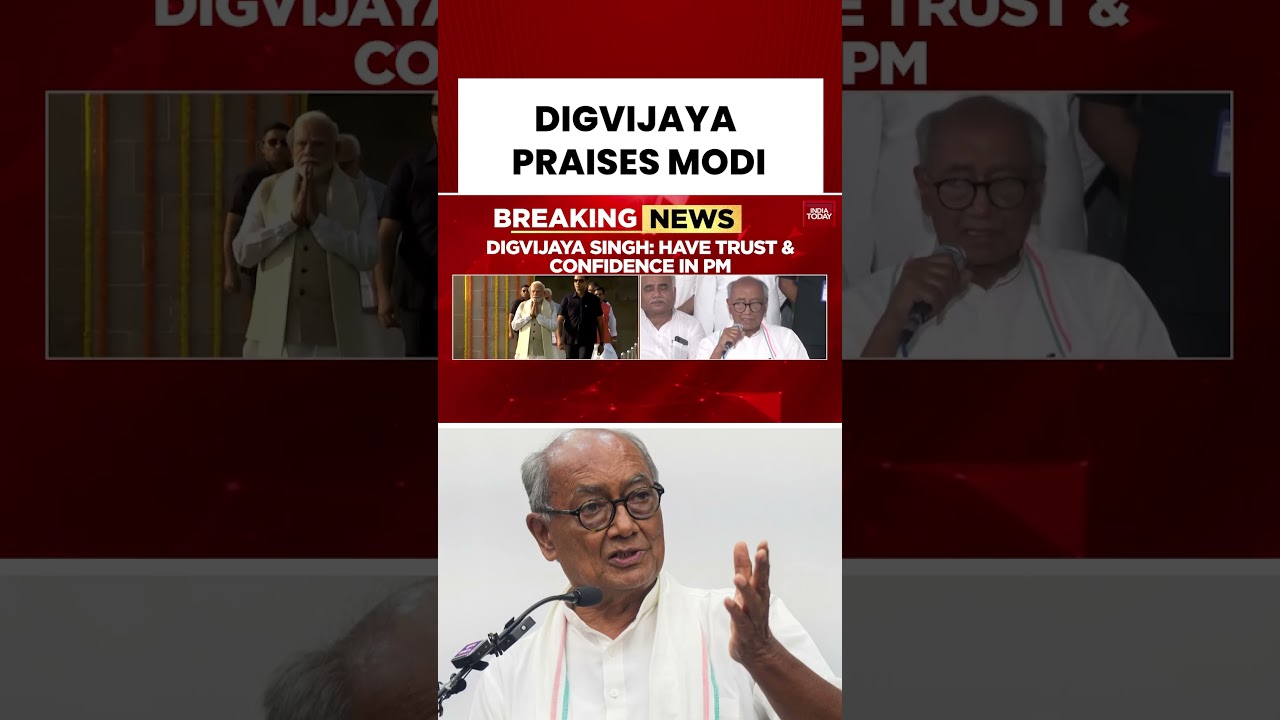 Digvijaya Singh&rsquo;s Modi Remark Sparks Political Buzz | #pmmodi #rahulgandhi #digvijayasingh #congress