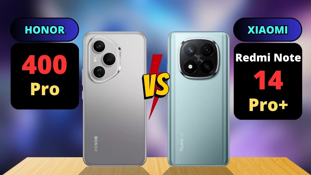 Honor 400 Pro vs Redmi Note 14 Pro Plus  Comparison