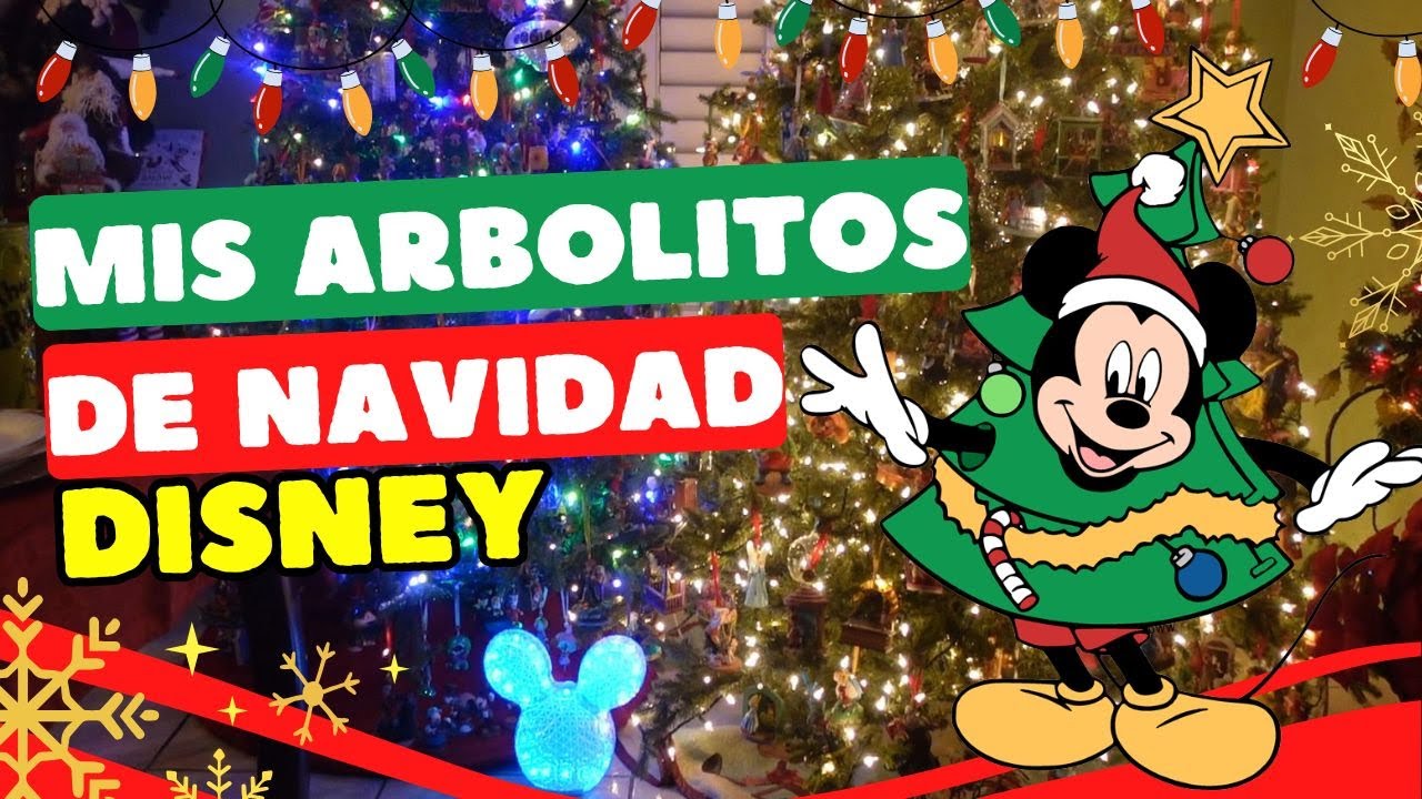 El Árbol Navideño que Todo Fan de Disney Quiere 🏰❄️¡Disney Invade Mi Navidad! 🎄✨