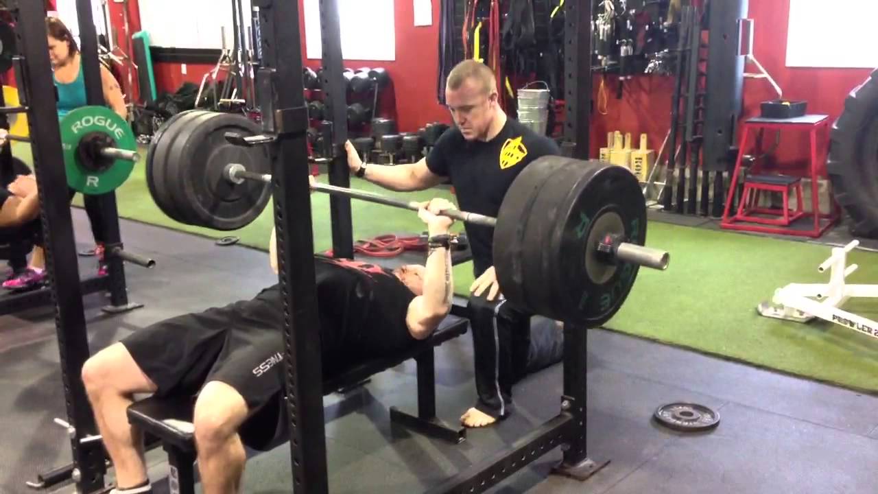 Rob King Bench Press Julia Ladewski Seminar