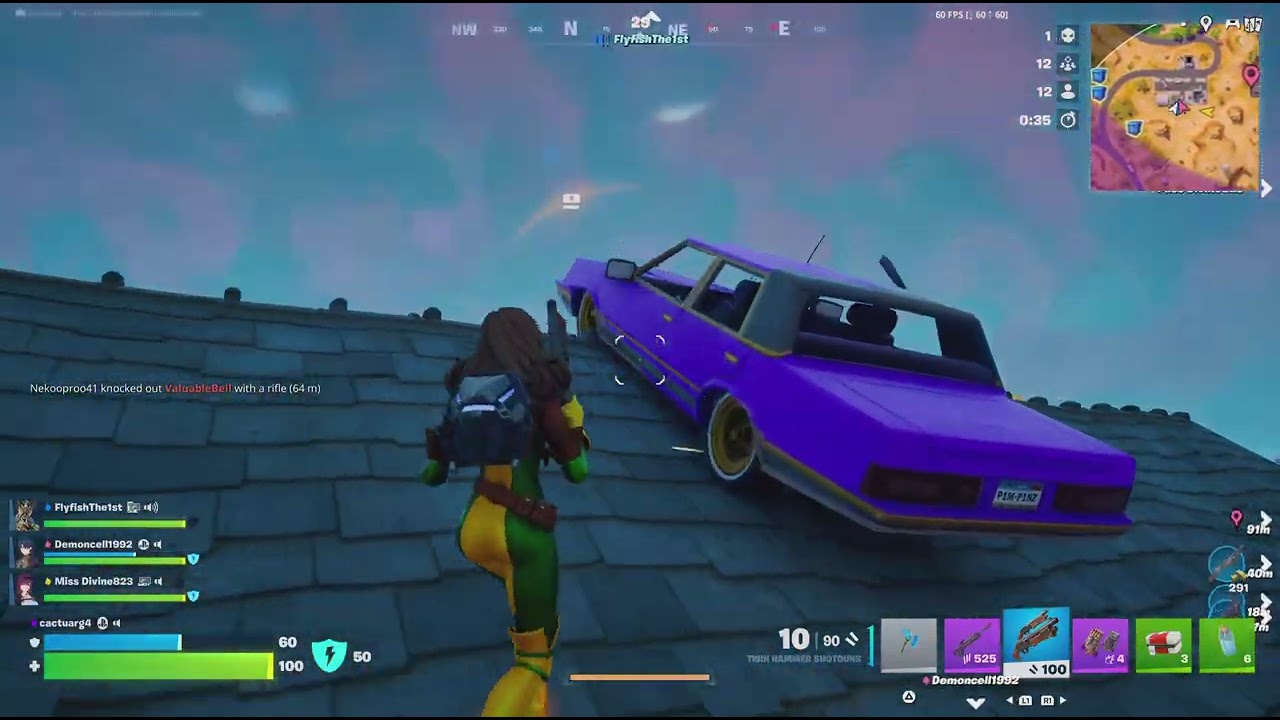 Fortnite Reload : Focused Punches!