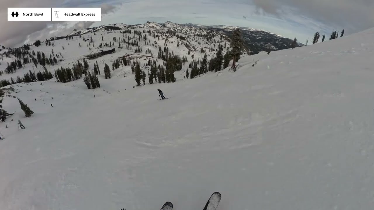 North Bowl - Palisades Tahoe (1/2/2026, Lap 2)