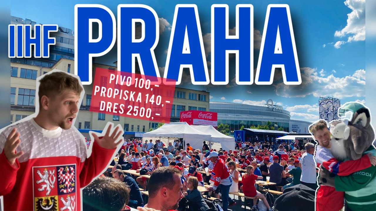 TAKHLE VYPADÁ FANZÓNA V O2 ARÉNĚ. IIHF2024 PRAHA.