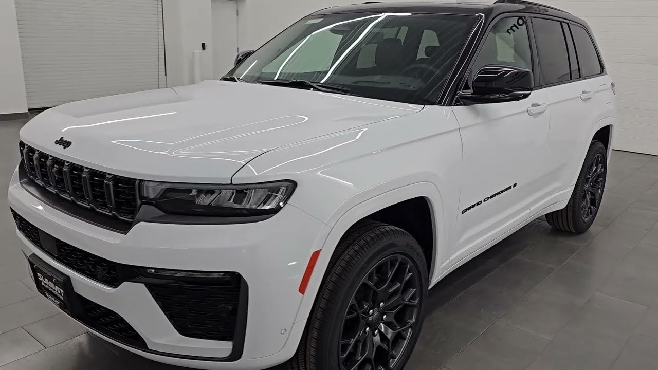 REDESIGNED 2026 JEEP GRAND CHEROKEE SUMMIT OBSIDIAN FULL 4K WALK AROUND 26J55