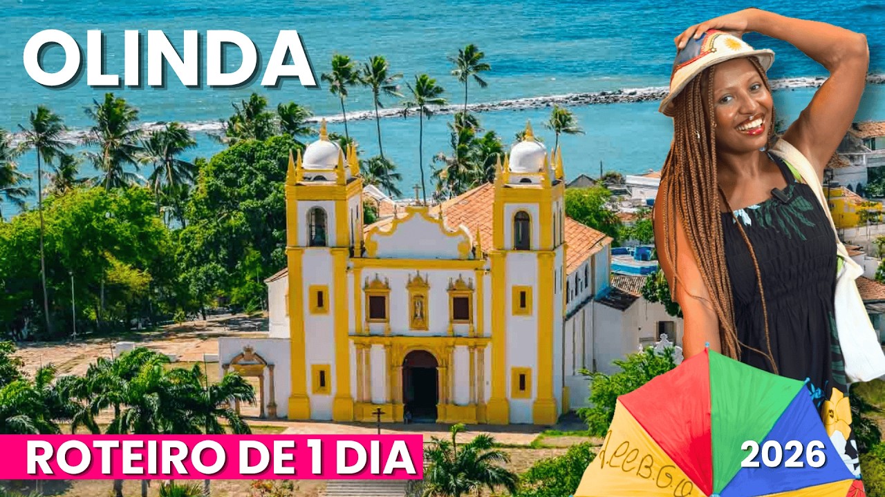 OLINDA - PE: O QUE FAZER EM 1 DIA ALÉM DO CARNAVAL (CONHEÇA TODOS OS PONTOS TURÍSTICOS)