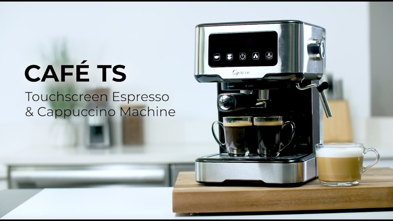 Capresso Caf&eacute; TS - Touchscreen Espresso Machine & Cappuccino Maker