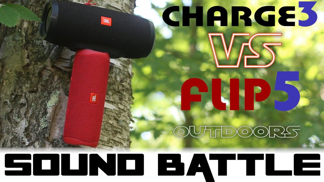 JBL Charge 3 vs Flip 5 : Sound Battle : A pretty surprising outcome