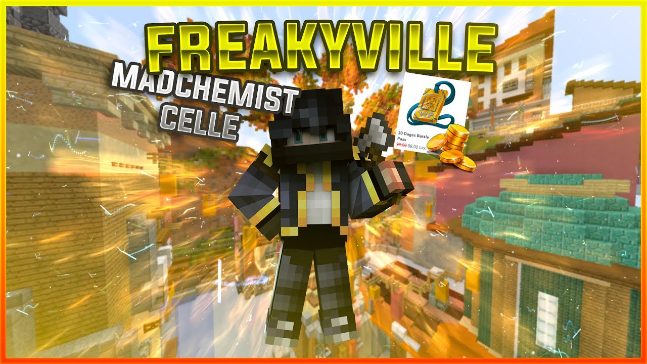 MADCHEMIST CELLE OG BATTLEPASS😲| Freakyville
