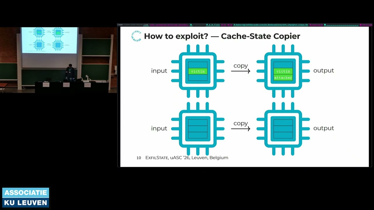 uASC'26 Talk - No Time To Leak: Exposing Timer-Free Cache-State Leaks on ARM CPUs