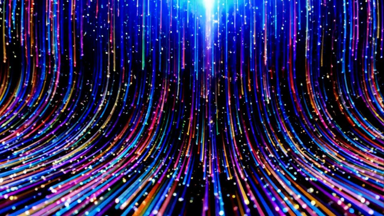 Endless Light Flow ✨ Abstract Energy Streams | 8 Hours Hypnotic Ambient Loop (4K)