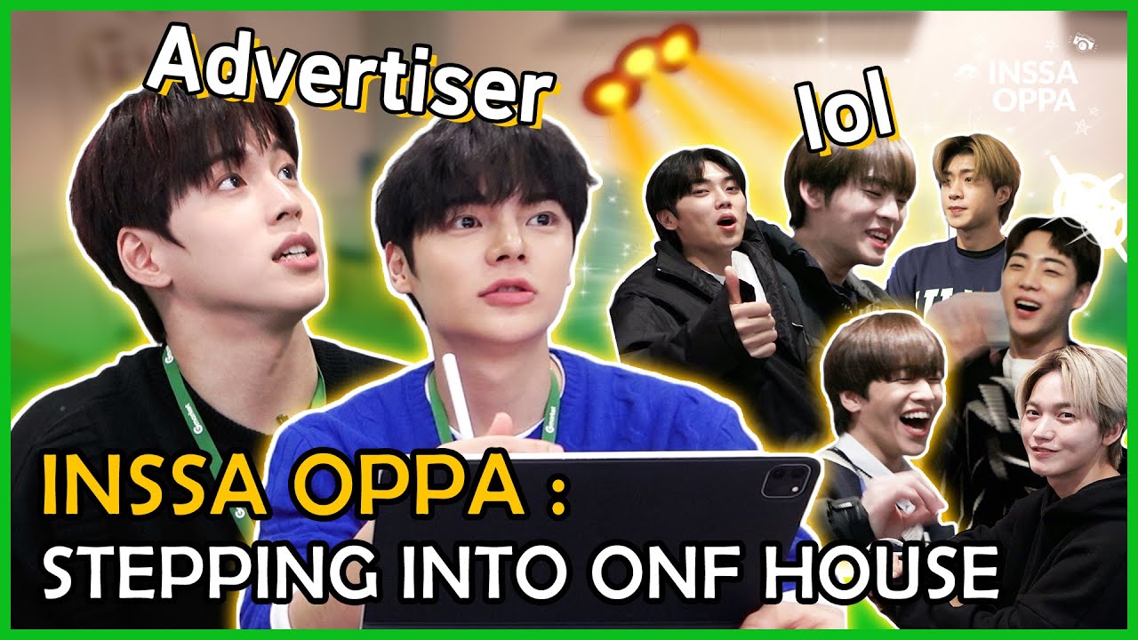 INSSA OPPA пошел встретить ONF и Хван Борымбел✨