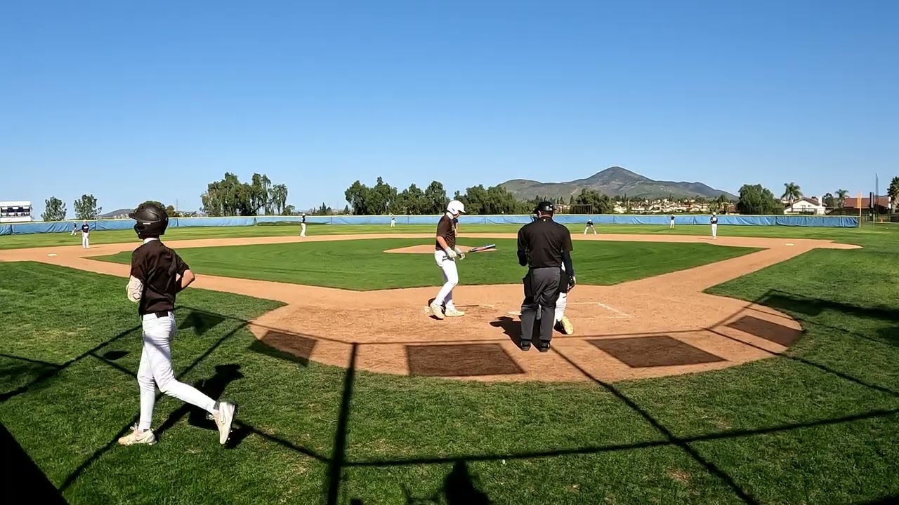 01/31/2026 Lucas Nguyen pitching 9th inning BVH Varsity vs El Camino