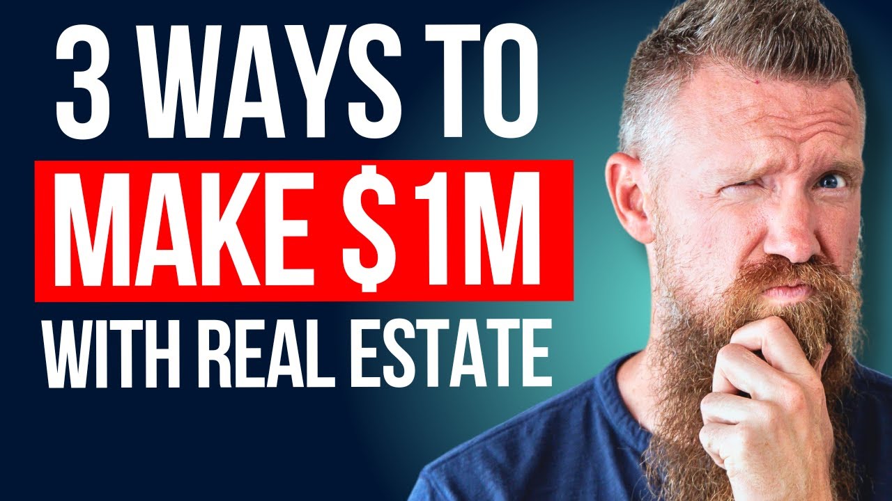 3 Strategies To Make $1M As A Real Estate Investor In 2025 | Ep 106