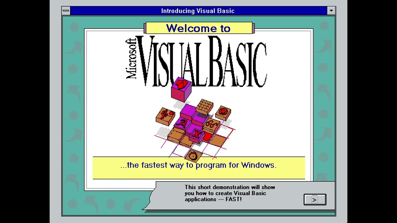 Microsoft Visual Basic 2.0 for Windows Demo: Introducing Visual Basic - 1992/12