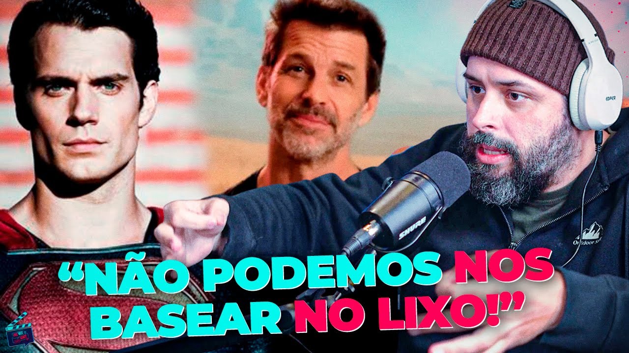 ZACK SNYDER ACABOU COM A IMAGEM DO SUPERMAN?! JAMES GUNN MUDOU TUDO??