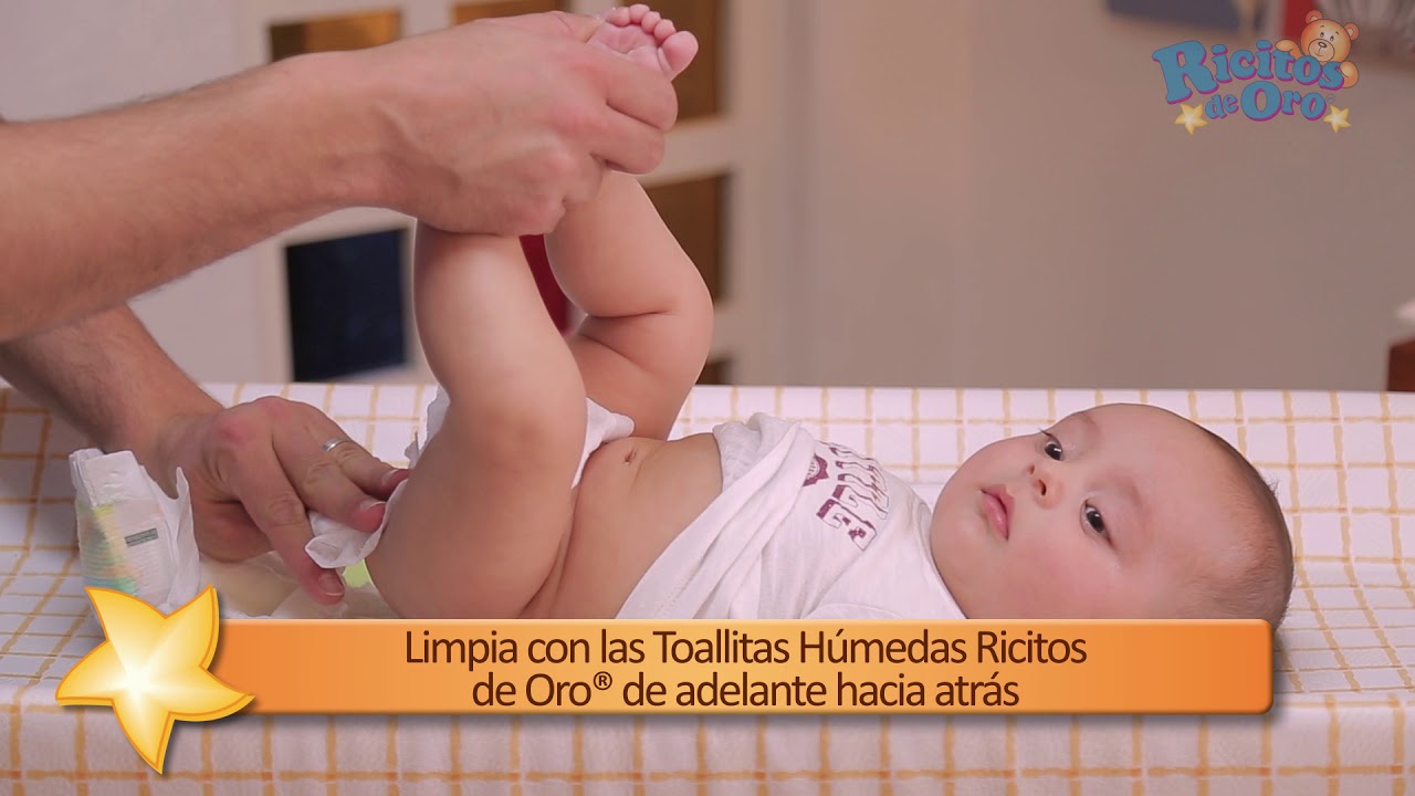 Tips para cambiar el pañal con Ricitos de Oro.
