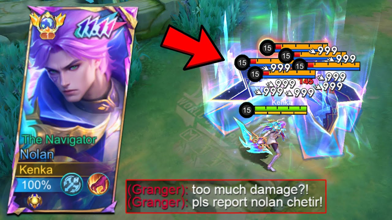 NOLAN NEW HIGH RANK BUILD AND EMBLEM 2024!! ☠️ (Auto winstreak!)