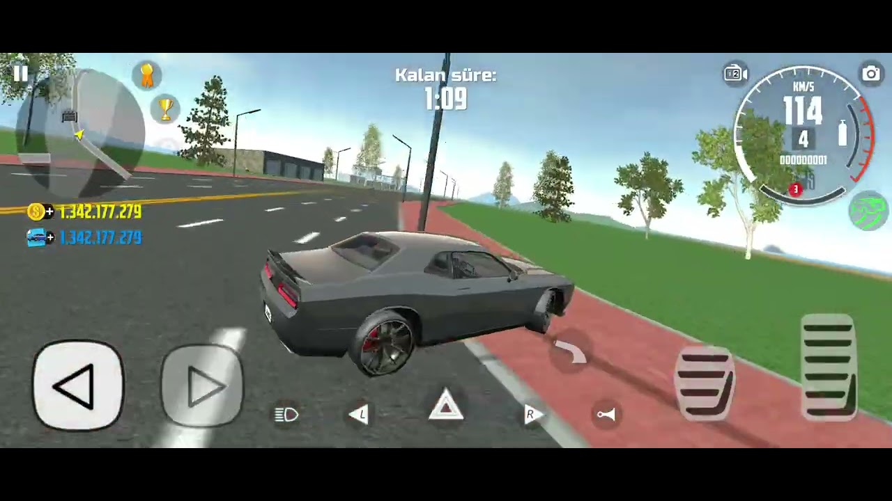 🔥 Siyah DODGE ile LASTİK YAKTIK! Arkadan itiş şov yaptı 😈