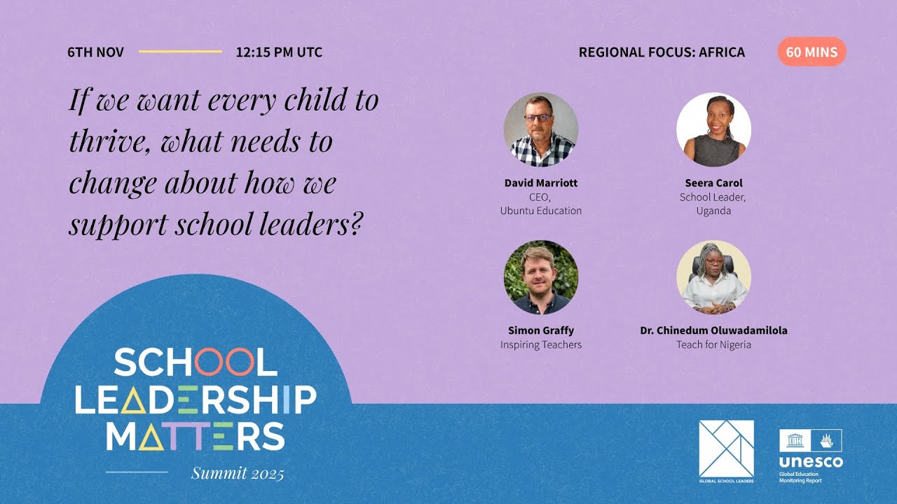 Regional Focus: Africa | School Leadership Matters Summit 2025