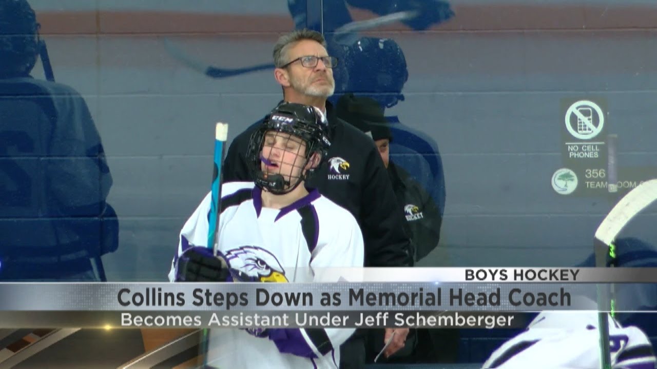 Mike Collins steps down as Memorial head hockey coach