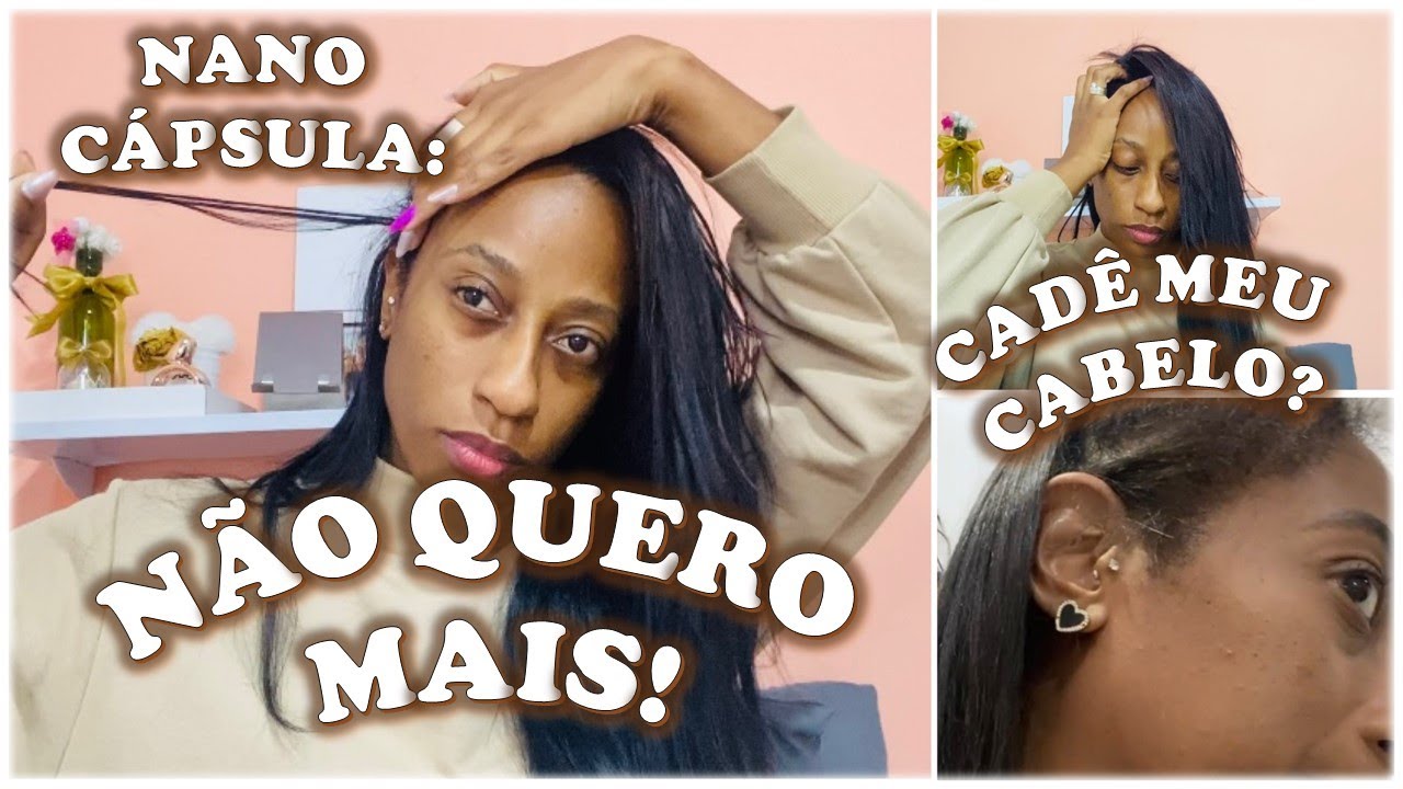 MUDEI O M&Eacute;TODO DO MEU MEGAHAIR e DE SAL&Atilde;O! Por que n&atilde;o vou mais usar NANO C&Aacute;PSULA? Priscila Sousa