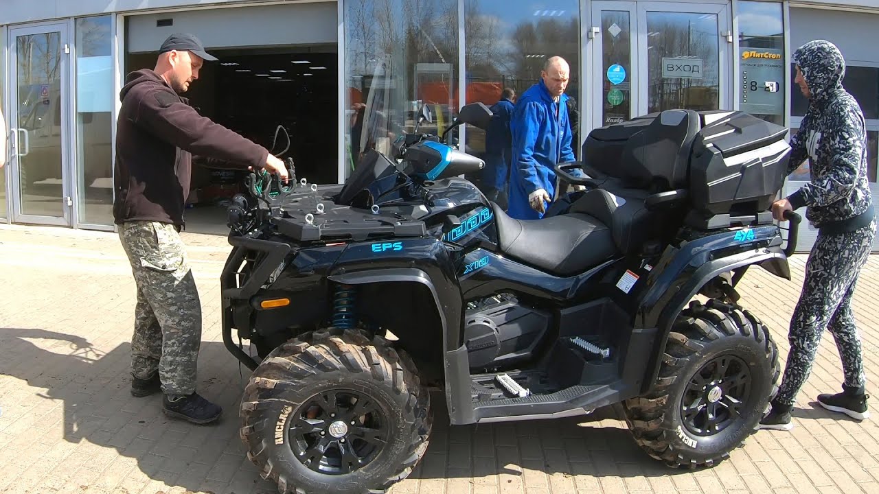 CFmoto X10 отправляем в ремонт.