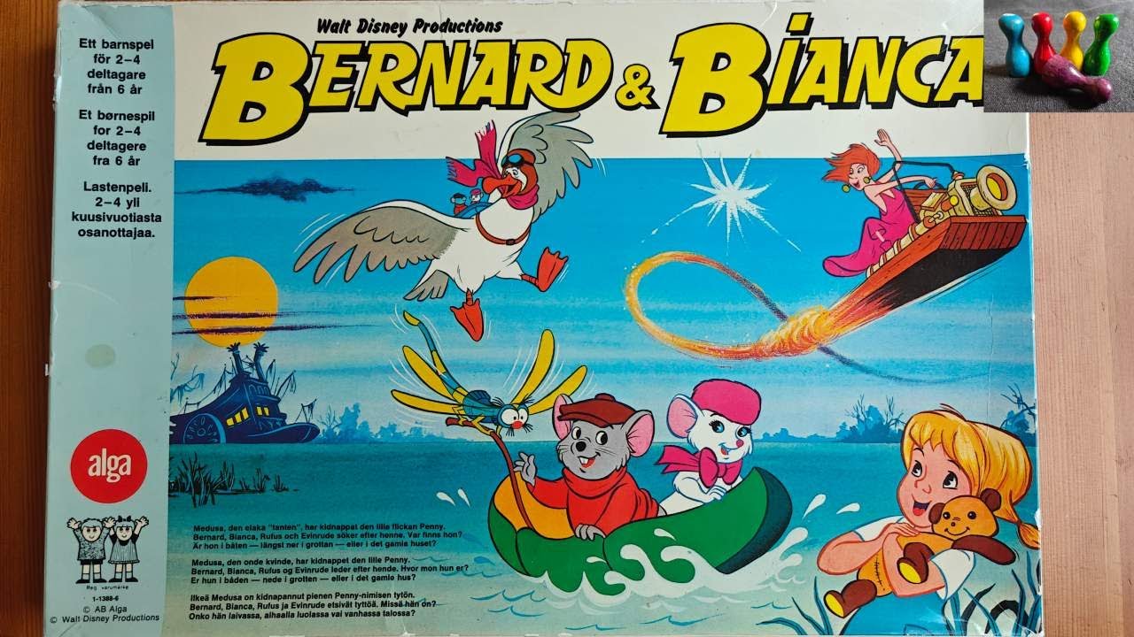 Så spelar du BERNARD & BIANCA - Regler & tips