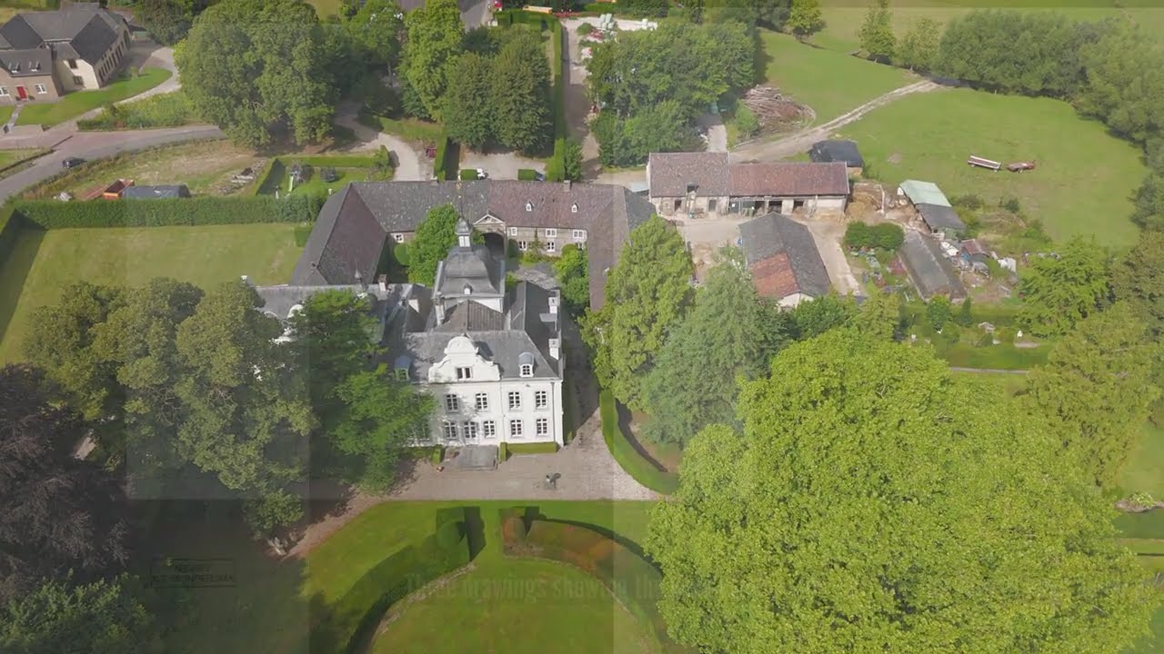 Kasteel Goedenraad in Eys #castle  #drone  #4k  #netherlands  #history  #landscape  #travel