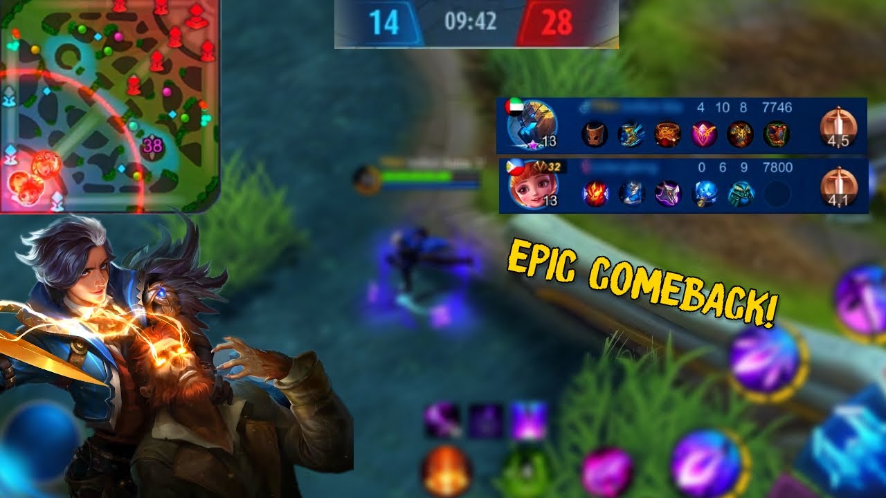 I ALMOST LOSE IN EPIC TIER! Astre Gusion Gameplay | SANA ALL MAY COMEBACK! | MLBB
