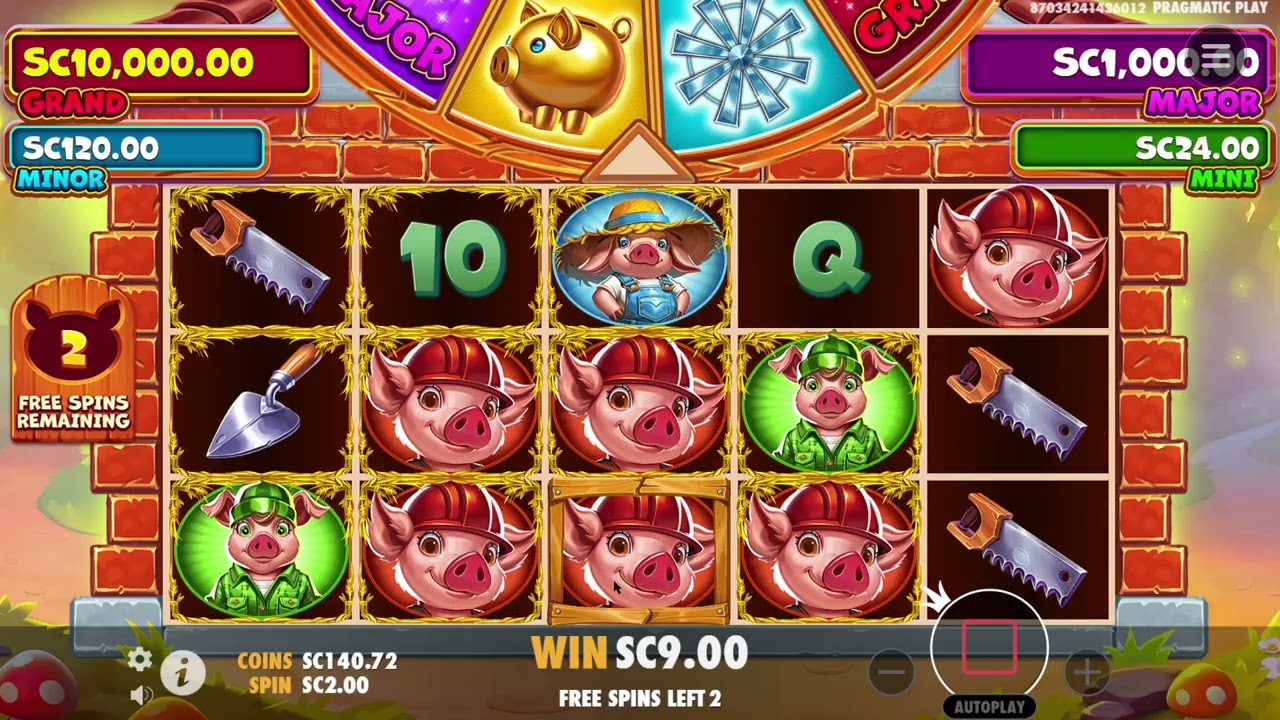 QUICK EASY DOUBLE UP!!! Brick House Bonanza Stake.us