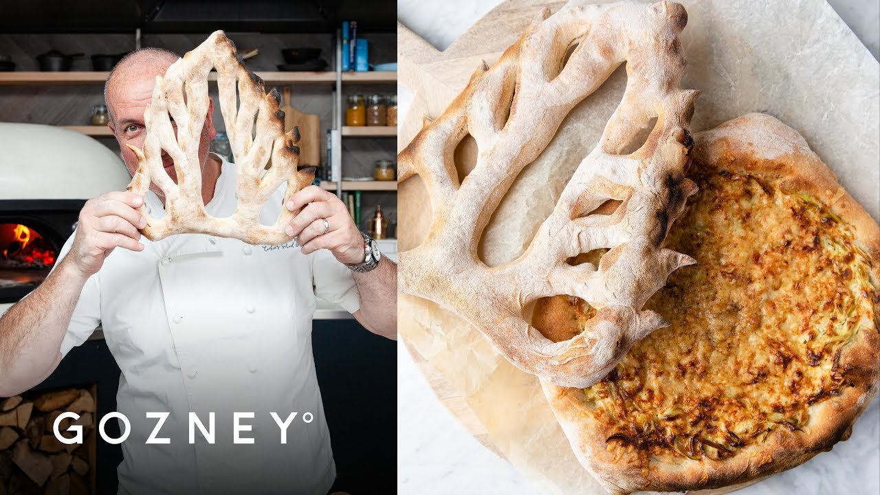 Flamiche aux Poireaux and Fougasse | Richard Bertinet | Gozney Master