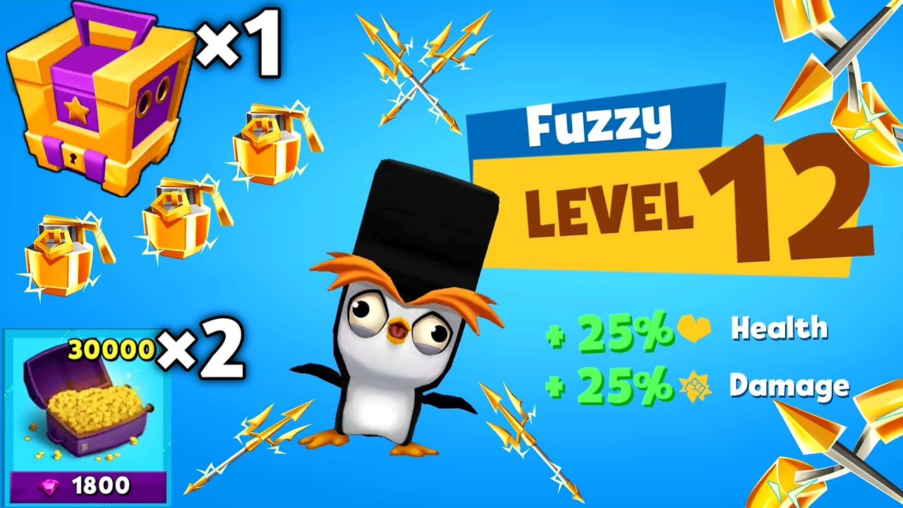*Level 12 Fuzzy* is Unstoppable Zooba