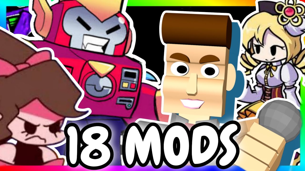 ⭐MAIS 18 MODS PRA FNF MOBILE