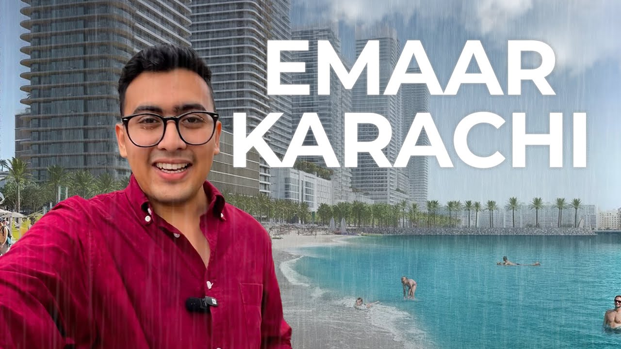 Life At Emaar Karachi During Rain | Walking Tour