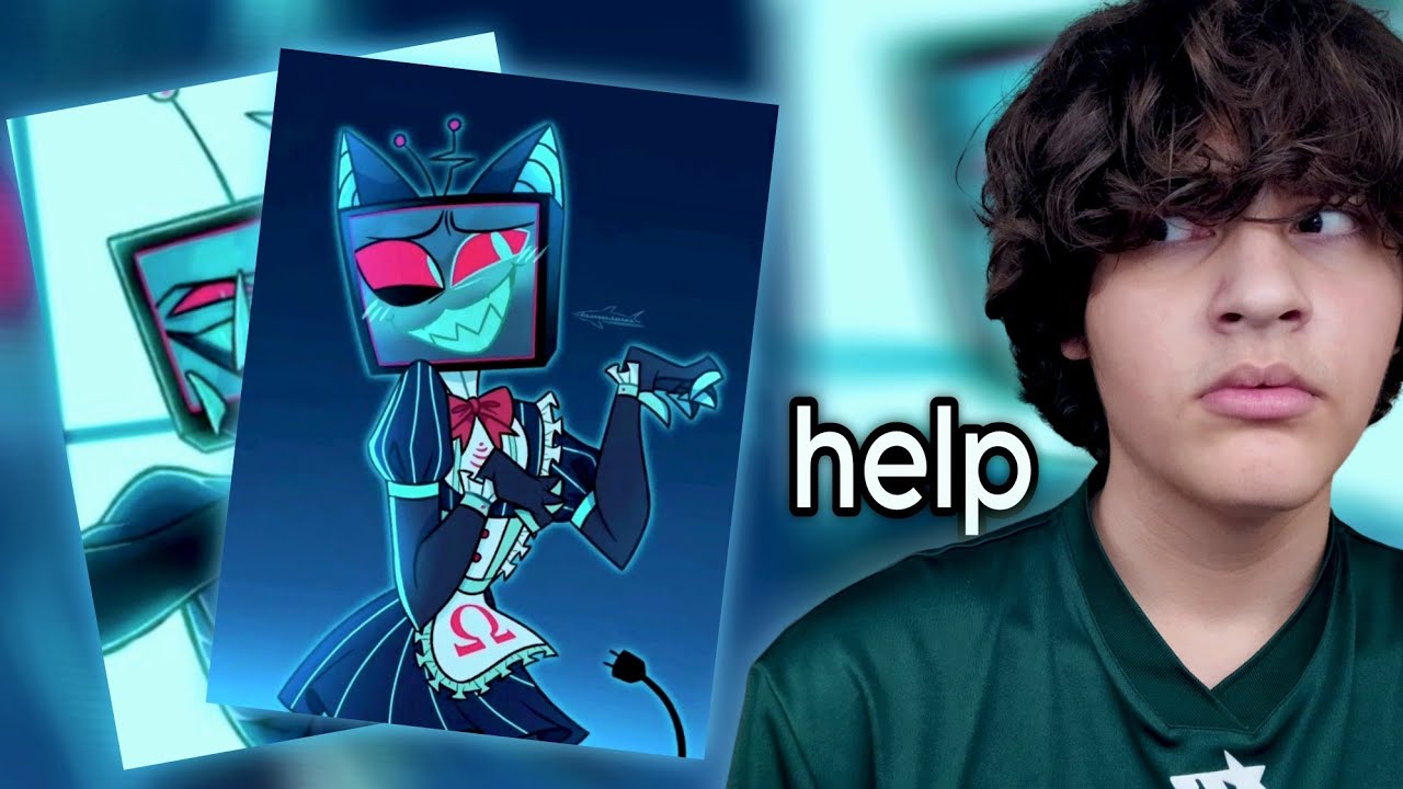 Hazbin hotel fans are corny💔