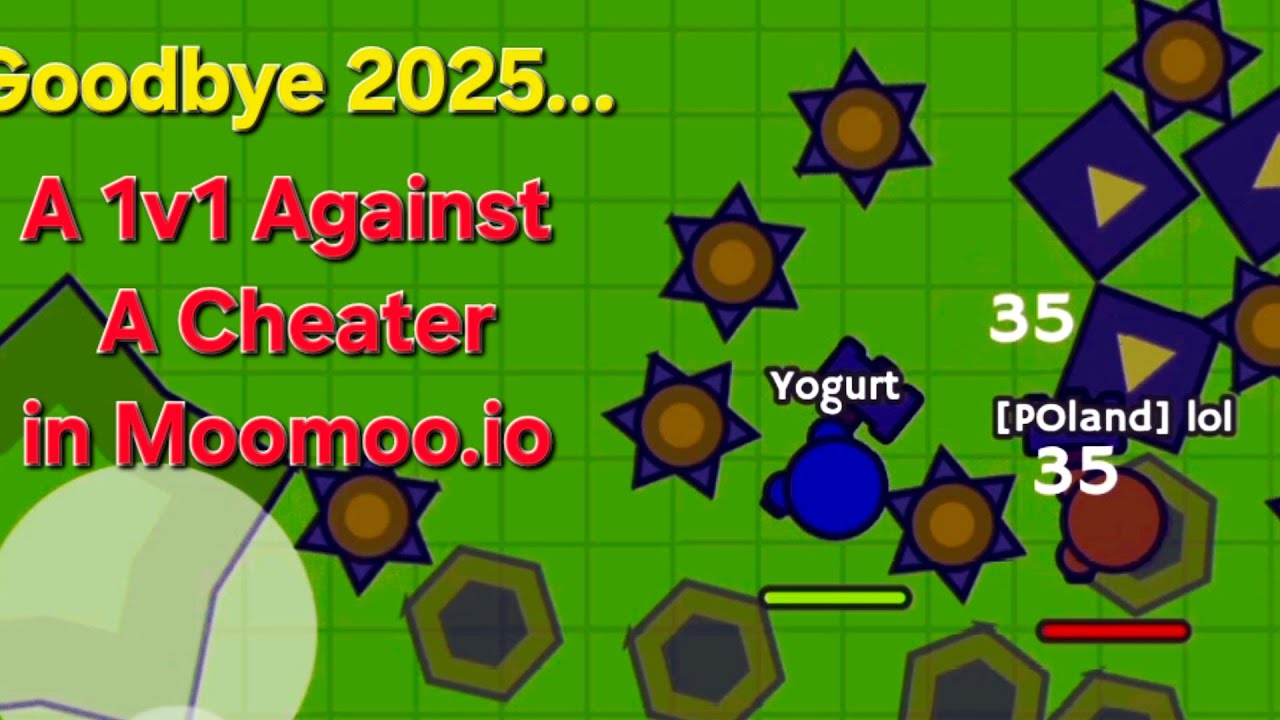 Last MooMoo.io Video of 2025 - 1v1 Against The Camping Cheater