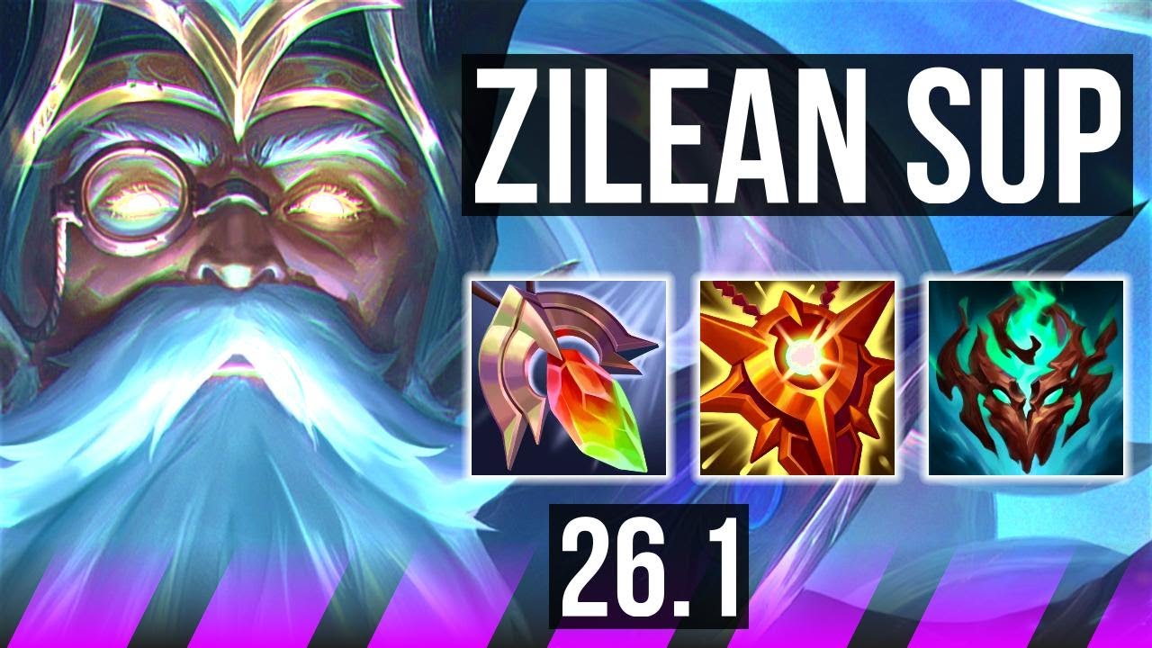 ZILEAN & Lucian vs NAMI & Karthus (SUP) | Good KDA: 2/1/42, Unsealed Spellbook | EUW Master | 26.1