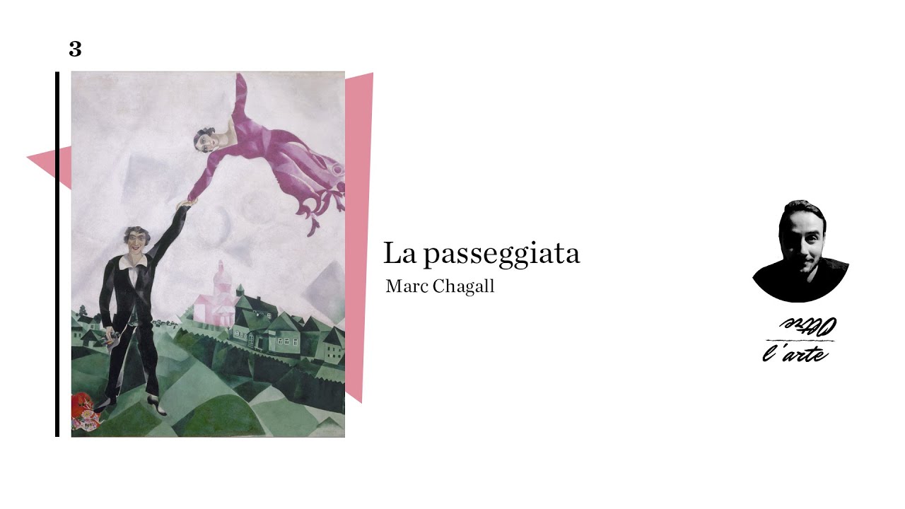 LA PASSEGGIATA di Marc Chagall