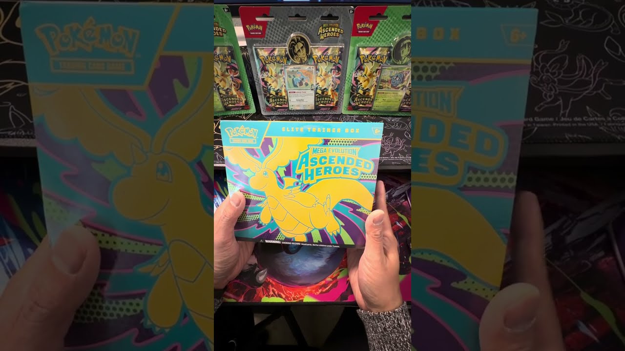 RELEASE DAY MAGIC! 😱 Double Mega Dragonite EX in ONE ETB! Pokémon Ascended Heroes