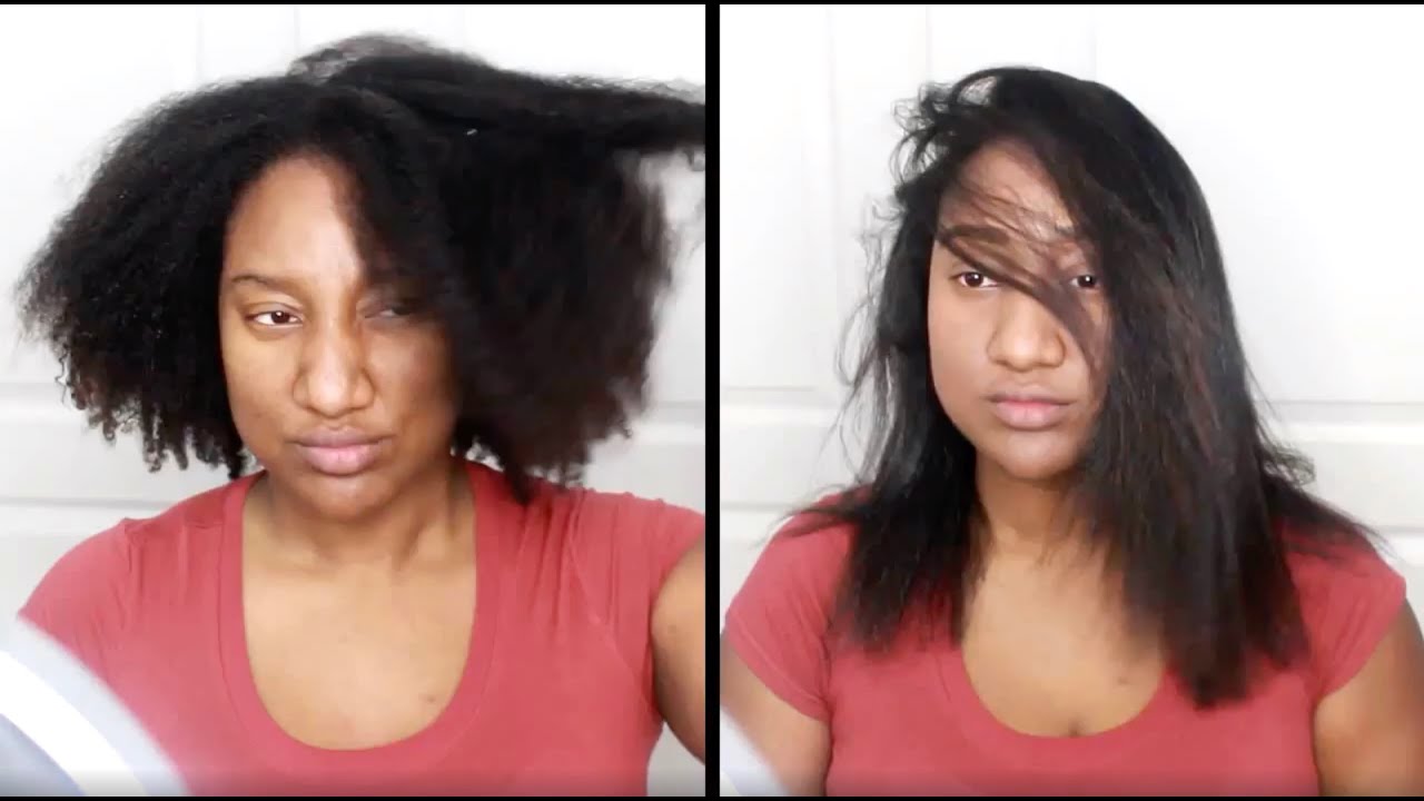 DIY Brazilian Smoothing Treatment on Natural Hair